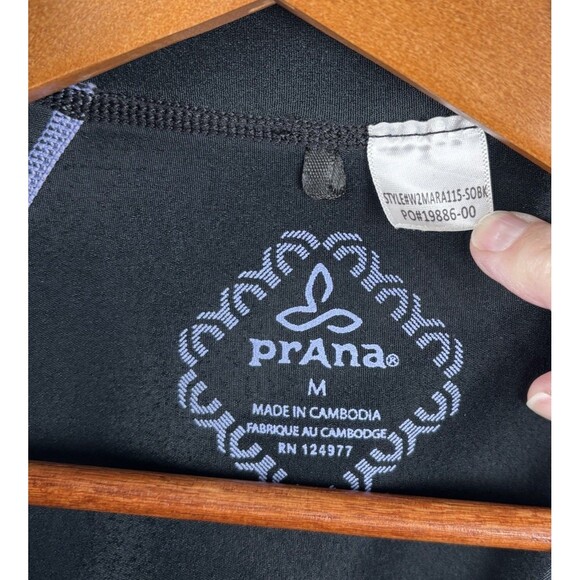 PrAna Women long Sleeve Wet Jacket Suit Black Shortie Neoprene Sz Medium ZIP Up - Picture 2 of 12